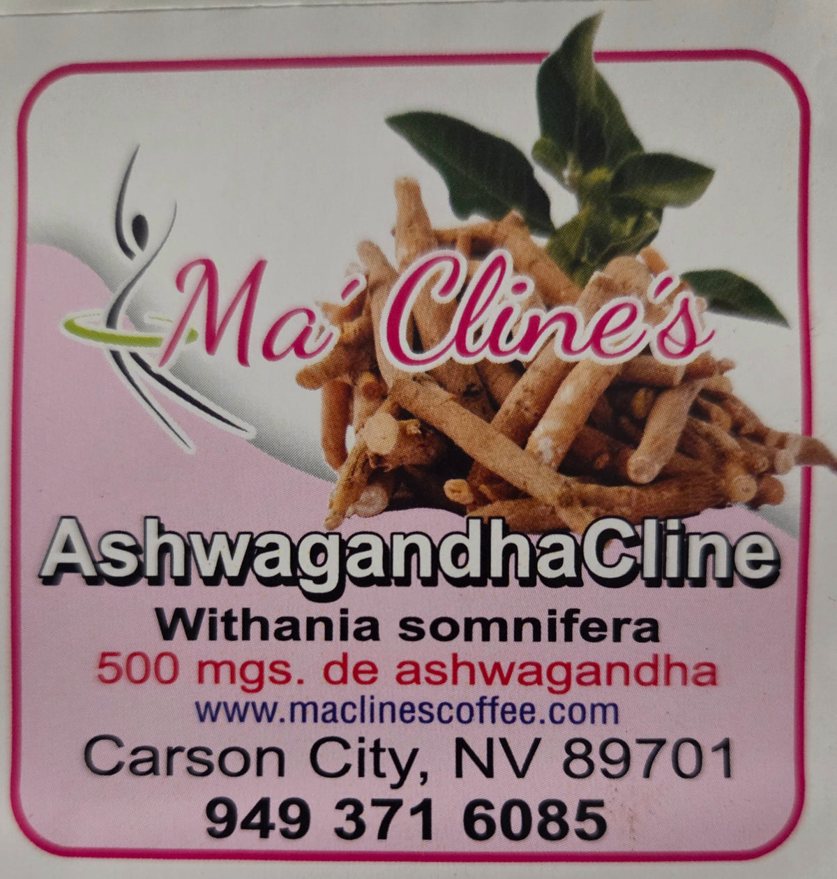 AshwagandhaCline Blend Food Capsules